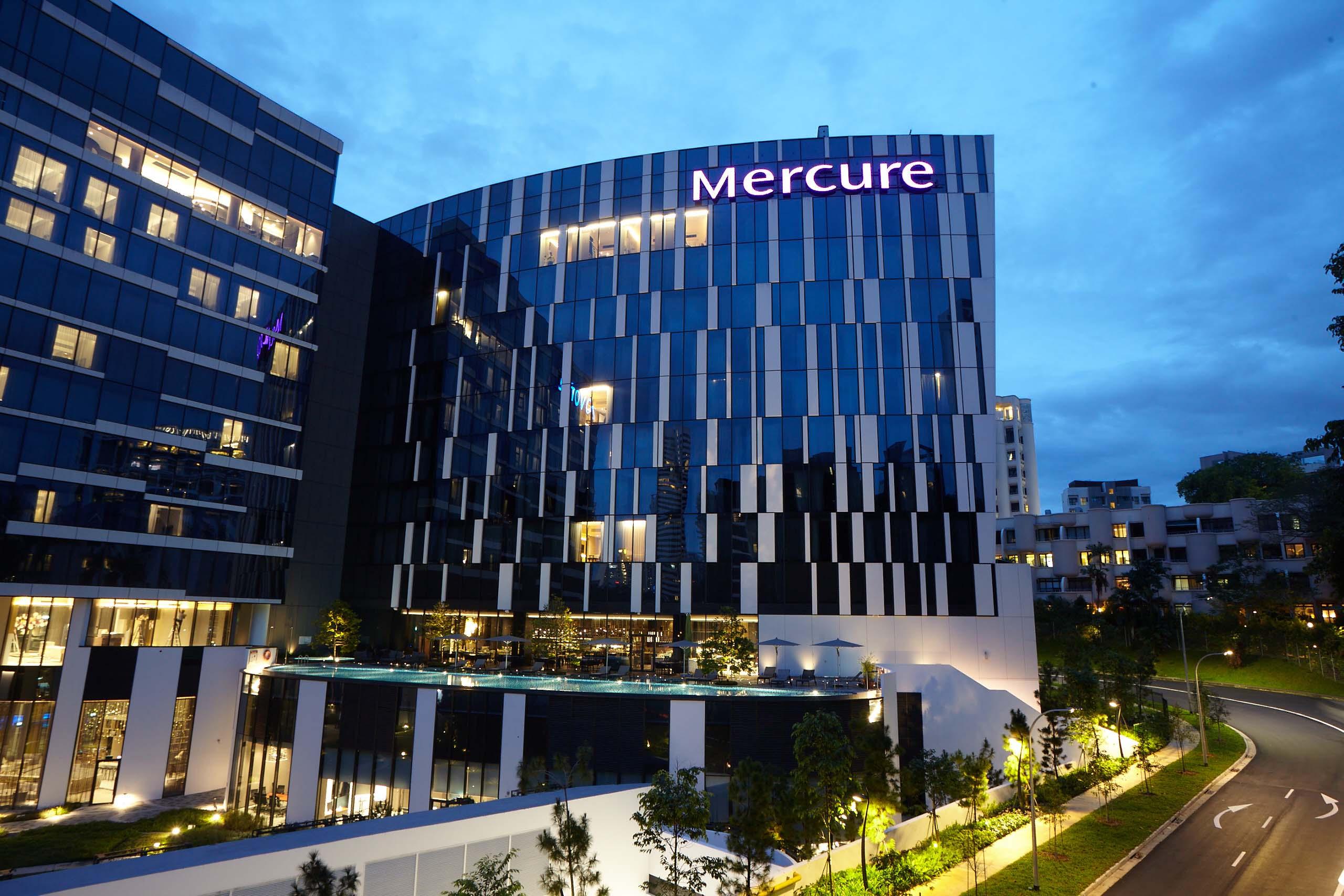 Mercure Singapore On Stevens Exterior foto